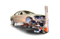 Système de traction au sol pour réparation de chocs sur véhicules | Autorobot Micro C