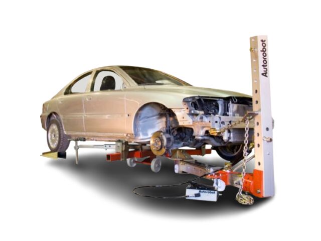 Système de traction au sol pour réparation de chocs sur véhicules | Autorobot Micro C