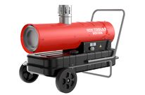 Chauffage diesel indirect 30 kW - Air chaud propre avec évacuation des fumées - Jusqu&amp;#039;à 1740 m³ MW Tools WDI100B