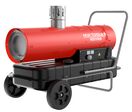 Chauffage diesel indirect 30 kW - Air chaud propre avec évacuation des fumées - Jusqu'à 1740 m³ MW Tools WDI100B