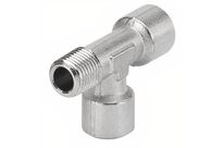 Té égal femelle cylindrique / mâle conique latéral | A13