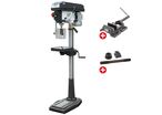 Perceuse à colonne jusque ø 25 mm CM3 750W 400V 12 vitesses + étau de perçage + jeu de boulons Optidrill DQ25 400V PACK