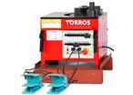 Plieuse fer à beton électrique pour cintrage barres d'armature de 6 à 25 mm angles de 0° à 180° 1,7 kW 230V Torros RB25