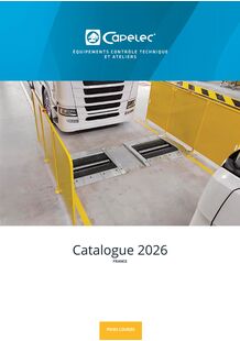 Catalogue 2026 - Equipements pour le controle technique et la réparation des poids lourds