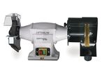Touret à meuler brosse industriel dia. 250 mm 1400 rpm 1100 W 400V garantie Optimum 10 ans Optigrind GZ25C