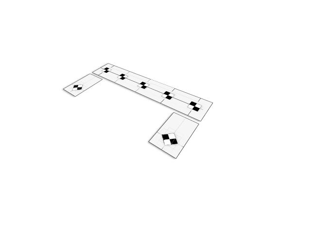 Set de calibrage pour les caméras 360° | CTA 580 | NISSAN/RENAULT