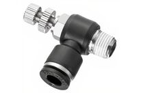 Régleur de débit mâle conique à molette - Bidirectionnel | PREVOST