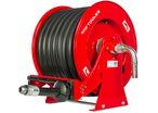 Enrouleur Diesel 15 m Ø 1 20 bars Acier peint avec enroulement automatique et support mural fixe MW Tools SHD1015