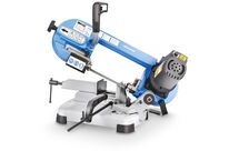 Scie à ruban portable à métaux 0-60° capacité de coupe ronde 125 mm 1 kW 230V vitesses variables 30-80 m/min Jet 349V