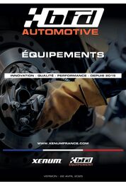 Catalogue Equipements BFD Automotive
