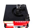 Plieuse fer à beton électrique pour cintrage barres d&#039;armature de 6 à 32 mm angles de 0° à 180° 2,8/3 kW 230V Torros RB32
