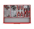 Servante d&#039;outils professionnelle noire Midi Master Tools 19 tiroirs Teng Tools TCMM498BL