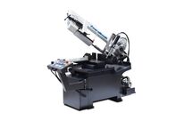 Scie à ruban semi-automatique pour métaux -60/+45° capacité 255 mm 1,5 kW 400V variateur de fréquence 20-100 m/min Metallkraft BMBS260X280 HA-DG