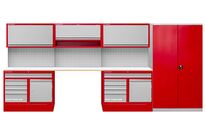 Mobilier d&amp;#039;atelier 4,4m et armoire de rangement MW Tools PRACO3550K