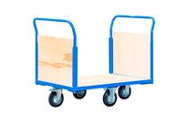 Chariot de transport 360° extra grand avec 1 plateau et 2 parois MW Tools SH50122W