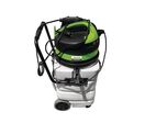 Aspirateur eau et poussières avec pompe submersible intégrée - 90 litres cuve plastique - 2 moteurs 2 kW 230 V - La solution pour les pompiers Cleancraft FLEXCAT 290 EPF