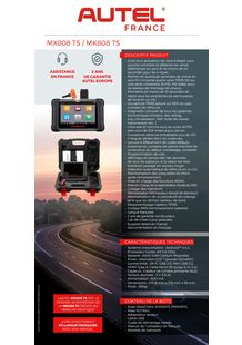 MX808 | Outil de diagnostic Multi-marque Puissant et pas cher couvre également les Super-cars