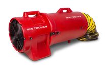 Ventilateur extracteur mobile avec tuyau d&#039;extraction et porte-tuyau 300 mm - 750 W MW Tools MVH300PPSET