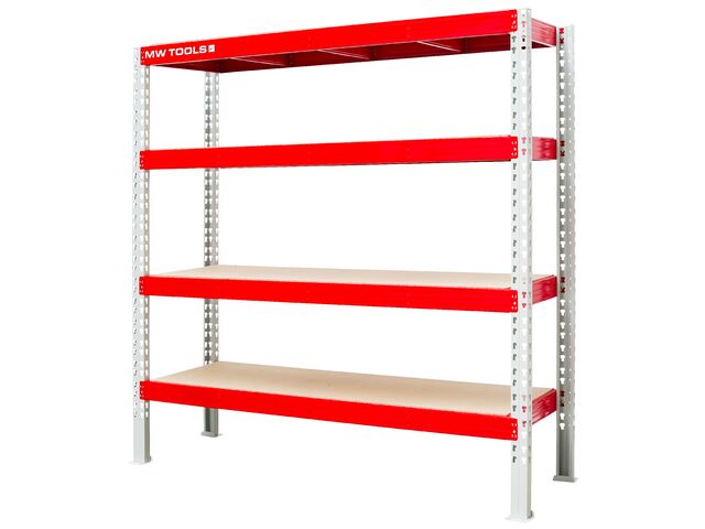 Rayonnage stockage professionnel 2000mmx2000mmx600mm 800kg MW Tools RA860