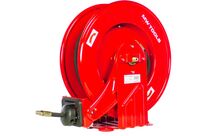 Enrouleur Graisse 15 m ø 3/8 330 bars Acier Peint avec enroulement automatique et support mural fixe MW Tools SHV3815