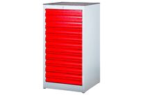 Armoire d&amp;#039;atelier à tiroirs haute 12 tiroirs - Hauteur 1.110 mm MW Tools DELK11012