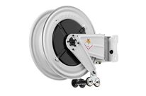 Enrouleur Graisse ø 3/8 600 bars Acier Peint avec enroulement automatique et support mural pivotant Raasm RA.8420.500