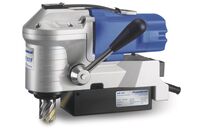 Perceuse magnétique horizontale jusque ø35x30 mm Weldon 19 mm 1,1 kW aimant 15000 N hauteur 200 mm Metallkraft MB351F