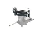 Rouleuse manuelle à 3 rouleaux largeur du travail 320 mm épaisseur jusque 1 mm en acier pour étau d'établi Optimum BM3