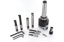 Tête d&amp;#039;alésage CM34/M16 DIN228 diam. 75 MM 10-220 MM Vertex VBHC-MT-4-BC3