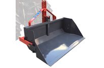 Benne de transport basculante hydraulique 120 cm - 500 kg - Pour tracteur - Attelage 3 points Torros TAGBH120