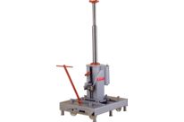 CRIC DE FOND DE FOSSE AU SOL 13T POMPE MANUELLE AVEC APPROCHE PNEUMATIQUE