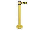 Poteau avec ruban noir/jaune 4,40 m MW Tools APF104JA