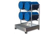 Bac de rétention 4 fûts couchés MW Tools OPBHS4