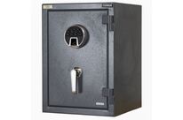 Coffre-fort anti feu 35,7 L à serrure électronique et lecteur d&#039;empreinte 500 x 360 x 350 mm Torros KLB500