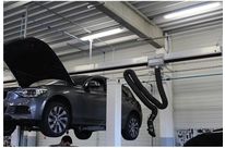 Chariot coulissant sur rail avec bras auto-portant sans contact | GTL WORKY