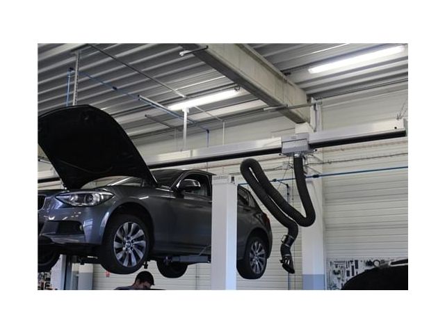 Chariot coulissant sur rail avec bras auto-portant sans contact | GTL WORKY