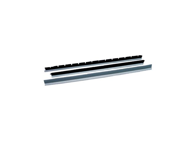 Suceur de sol métallique antistatique diam. 38 mm avec bande de brosse pour aspirateurs industriels Cleancraft 7010317