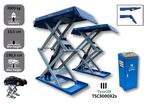 Pont élévateur double ciseaux automatique 3 T à poser - 220V / 380V | TyreON TSC3000X2S