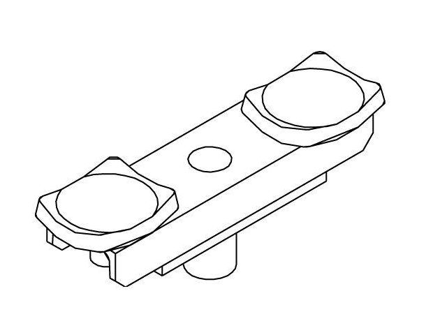 TRAVERSE ATK 20T DIAM GOUJON 55MM