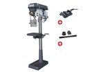 Perceuse à colonne jusque ø 25 mm CM3 750W 230V affichage digital + étau de perçage + jeu de boulons Optidrill D26PRO 230V PACK