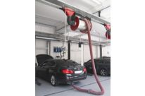 Système d’extraction avec enrouleur sur rail –KOS-L-ALAN