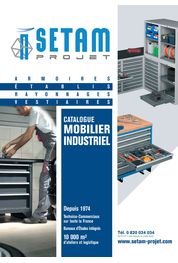 Catalogue Mobilier industriel Setam