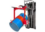 Lève-fût basculeur pour chariot élévateur et grue - Fûts 220 L - 400 kg MW Tools VTLAH400
