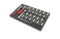Jeu de douilles et embouts 1/2&amp;#039;&amp;#039; | TD-0036-BIT – Kit 36 pièces pour pompes Common Rail