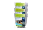 Tourniquet brochures 9 cases A4 comptoir