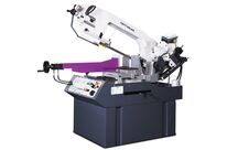 Scie à ruban semi-automatique pour métaux -45/+60° capacité 355 mm 3 kW 400V variateur de fréquence 15-100 m/min Optisaw SD500AV