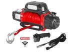 Treuil électrique 24V 5443kg câble 26m synthétique télécommande sans fil MW Tools SEL550024SR