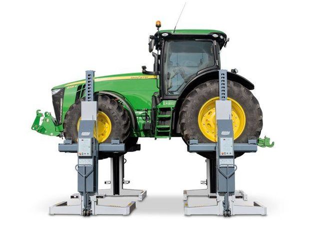 JEU DE 4 COLONNES DE LEVAGE HYDRAULIQUE HYDROLIFT S2 AGRAR (4X5T)