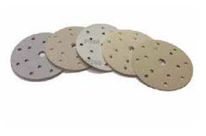 DISQUES ABRASIFS 15 TROUS SUPPORT PAPIER P120