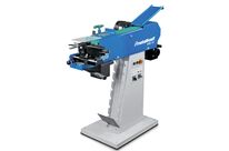 Grugeuse encocheuse ponceuse à bande combi 3-EN-1 bande abrasive 100x2000 mm 15-30 m/s 2,5/3,3 kW 400V Metallkraft KRBS101